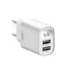 Зарядное устройство XO L95 (2USB/2.4A) + USB - Lightning White (XO-L95-L) изображение 4