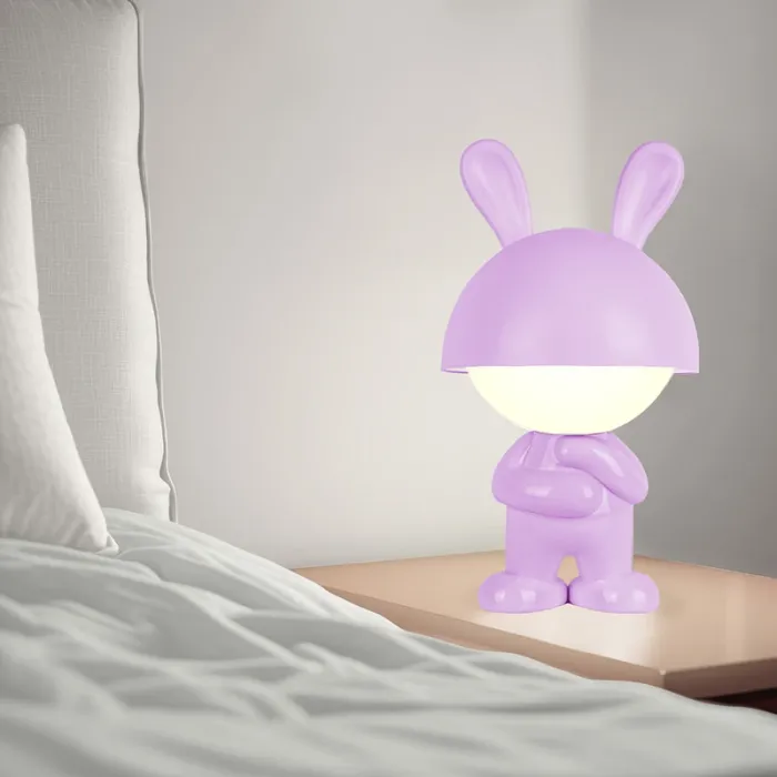 Нічник Kite Світильник LED з акумулятором Dreamy Bunny, білий (K25-315-1-1) зображення 5