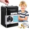 Интерактивная игрушка UFT сейф-копилка музыкальная с электронным купюроприемником Cashbox Black (UFTCashboxBlack)