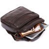 Сумка Vintage Из натуральной кожи Коричневая (20473) изображение 8