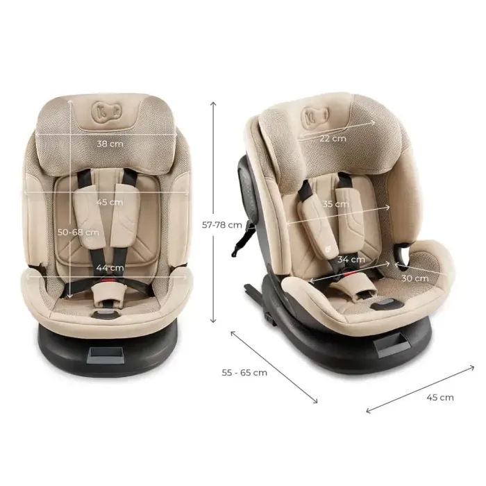 Автокресло Kinderkraft Xpedition 3 i-Size 360 Grey (KCXPED03GRY0000) (5902533926770) изображение 10
