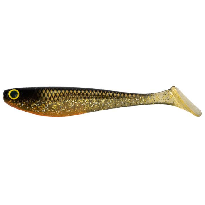 Силікон рибальський FishUP Wizzle Shad 8" 358 - Golden Shiner (1шт/уп) (1864.11.44)
