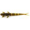 Силікон рибальський FishUP Flit 3" 074 - Green Pumpkin Seed (8шт/уп) (1862.00.95)