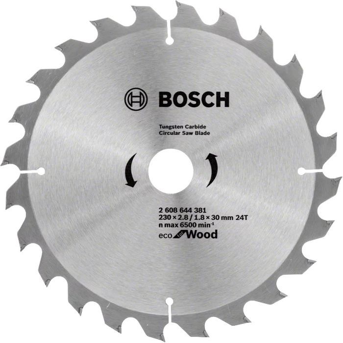Диск пильный Bosch пильный Eco for Wood 230x30-24T (2.608.644.381)