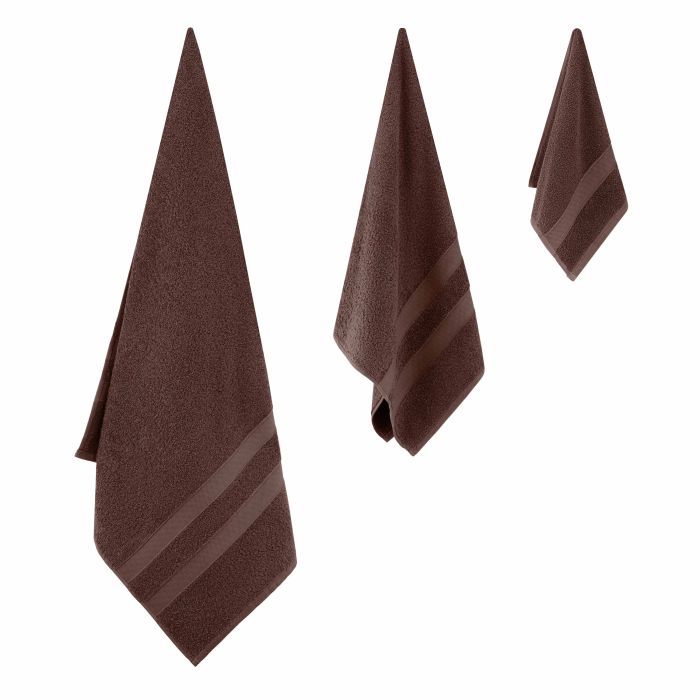 Полотенце Ardesto Splendid 100% хлопок, коричневый 30х50 см (ART2330BR) изображение 5