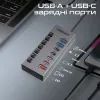Концентратор Promate USB Hub 7 ports gegahub-10g (gegahub-10g) зображення 4