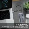 Концентратор Promate USB Hub 7 ports gegahub-10g (gegahub-10g) зображення 6