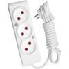 Сетевой удлинитель TECCO 3м 3 поста white (8681277841293)