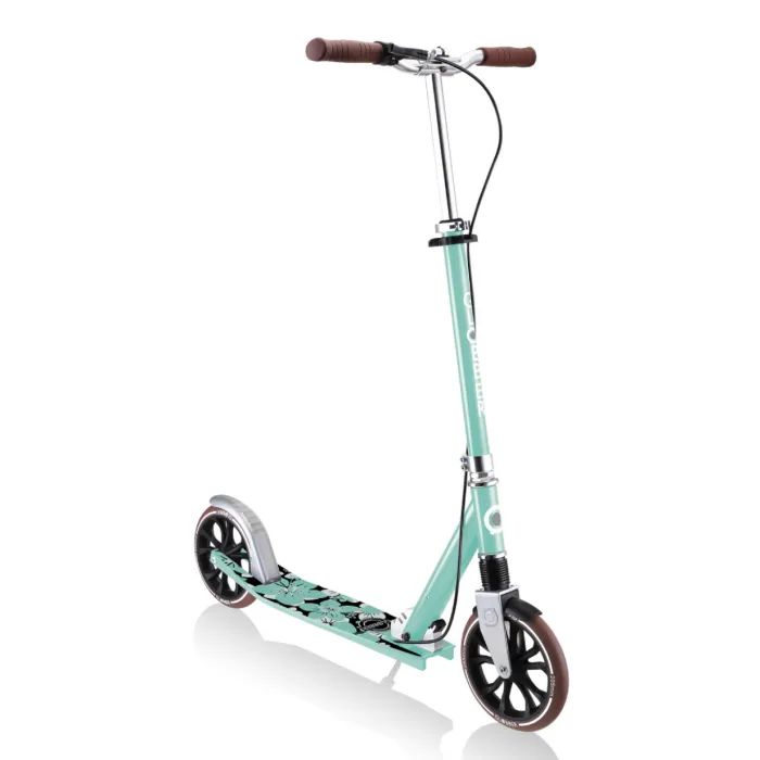 Самокат Globber NL205 Deluxe, з ручним гальмом, м''ятний (685-206) зображення 3