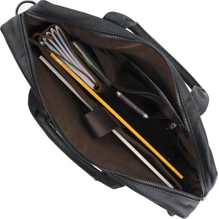 Сумка Vintage Чорна (14054) зображення 11