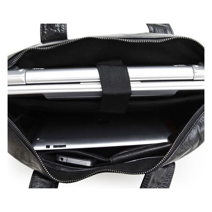 Сумка Vintage Чорна (14054) зображення 8