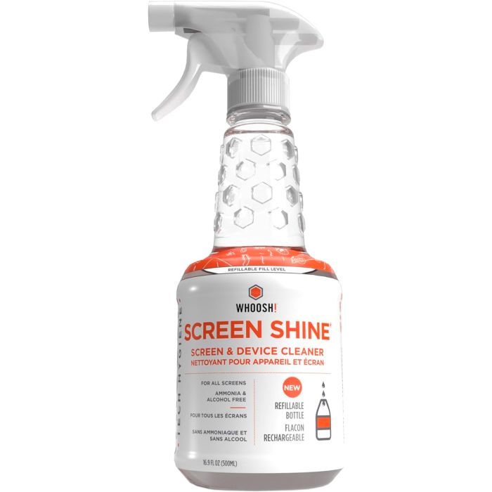 Спрей для очистки Whoosh! Screen Shine Pro 500ml Refillable Bottle V2 (1FG500ENFR/1FG500ENSP)