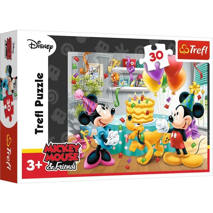 Пазл Trefl Mickey&friends Именинный торт 30 элементов (5900511182118)
