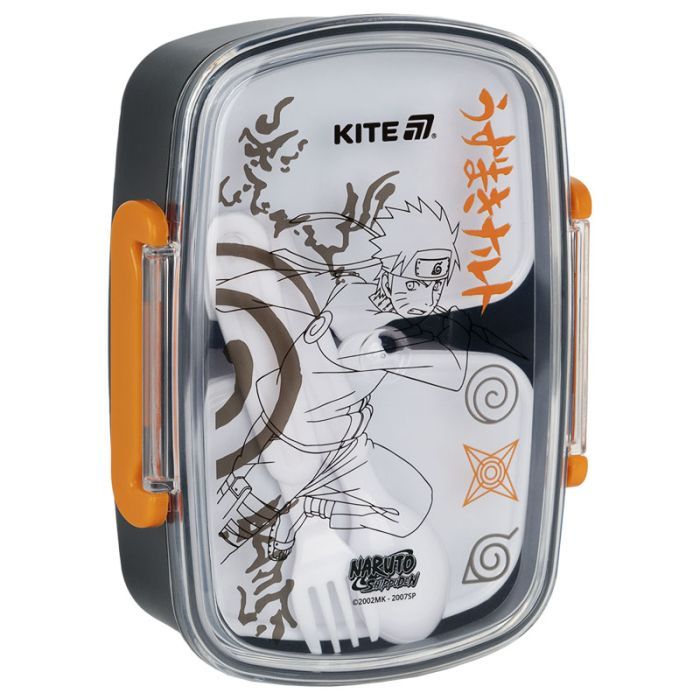 Ланч-бокс детский Kite Naruto з наповненням 750 мл (NR25-181)