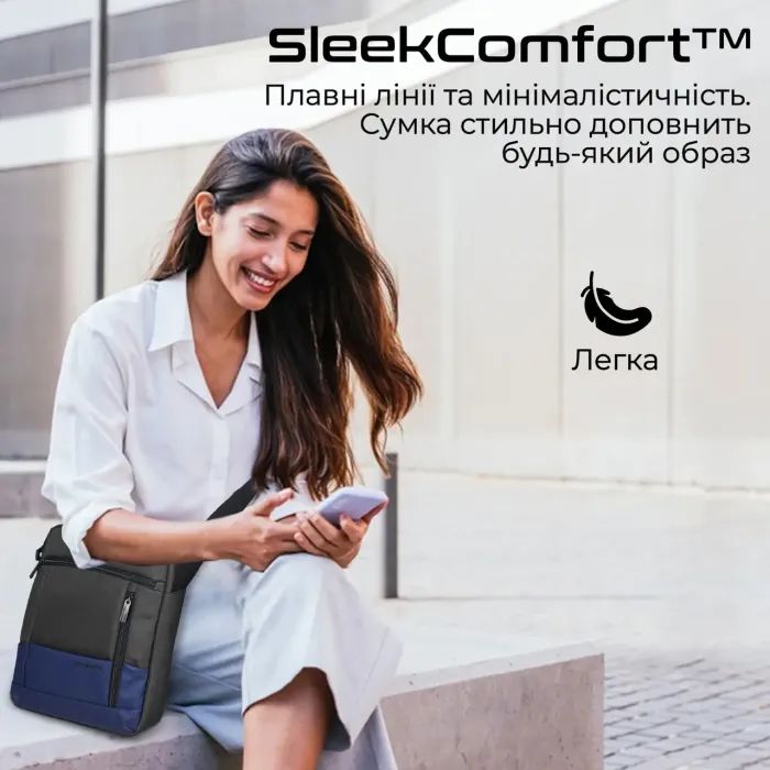 Сумка для ноутбука Promate 13.3" Satchel-HB black (satchel-hb.black) зображення 4