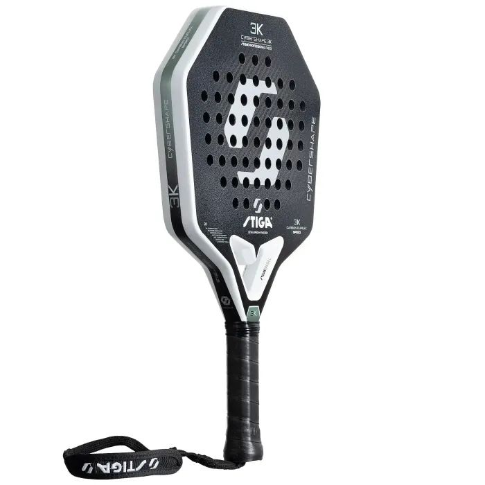 Ракетка для падел тенниса Stiga Racket 3K Cybershape (2202-1501-03) (931520) изображение 2
