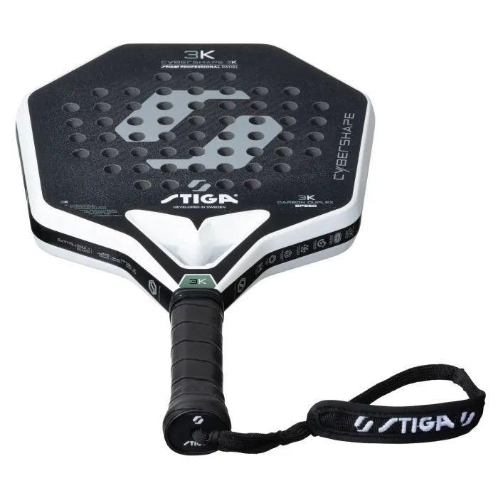 Ракетка для падел тенниса Stiga Racket 3K Cybershape (2202-1501-03) (931520) изображение 4
