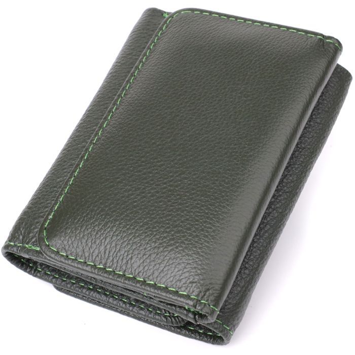 Кошелек ST Leather Из натуральной кожи Зеленый (23072) изображение 2