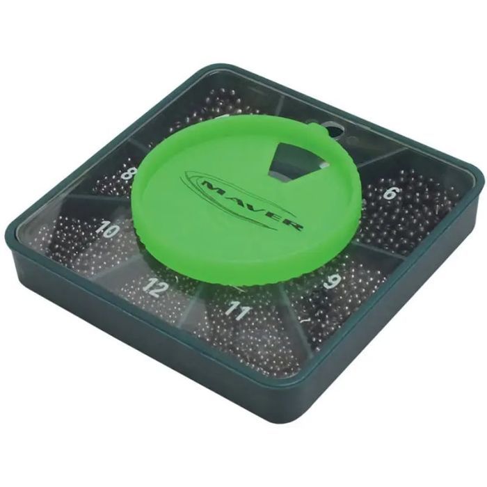 Грузило Maver набір Scatola Pallini Supercalibrati 250g 4; 6; 8; 9 (1300.34.50)