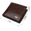 Портмоне Canpellini Из натуральной кожи Коричневое (21785) изображение 3