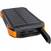 Батарея универсальная Choetech 10000mAh 10W 2USB-A+USB-C,solar panel Black-Orange (B658-OR) изображение 2