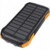 Батарея универсальная Choetech 10000mAh 10W 2USB-A+USB-C,solar panel Black-Orange (B658-OR)
