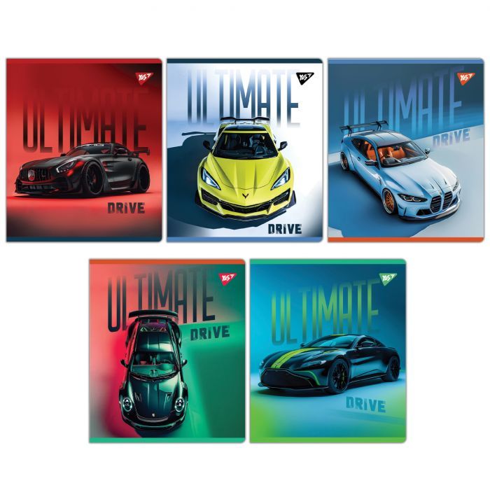 Тетрадь Yes Ultimate drive 48 листов линия (767555)