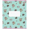 Зошит Yes Pusheen Candy А5 12 аркушів коса лінія (767599) зображення 6