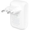 Зарядное устройство Belkin 42W USB-C PD PPS 30W USB-A 12W white (WCB009VFWH) изображение 4