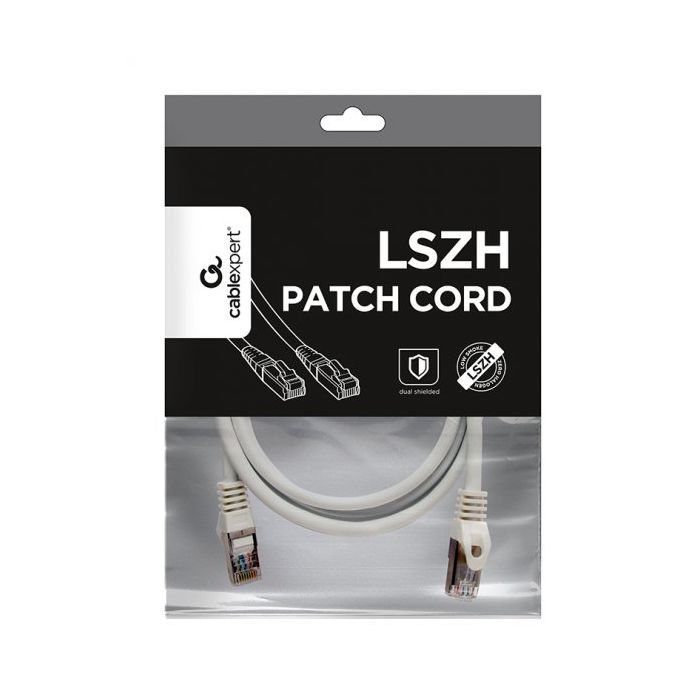 Патч-корд Cablexpert 1.5м S/FTP Cat 6A CU LSZH white (PP6A-LSZHCU-W-1.5M) зображення 2