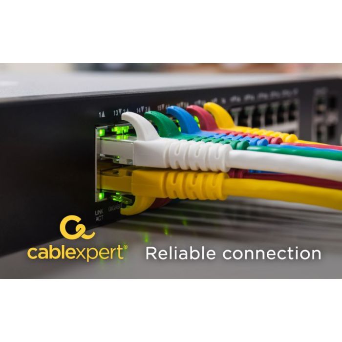 Патч-корд Cablexpert 1.5м S/FTP Cat 6A CU LSZH white (PP6A-LSZHCU-W-1.5M) зображення 3