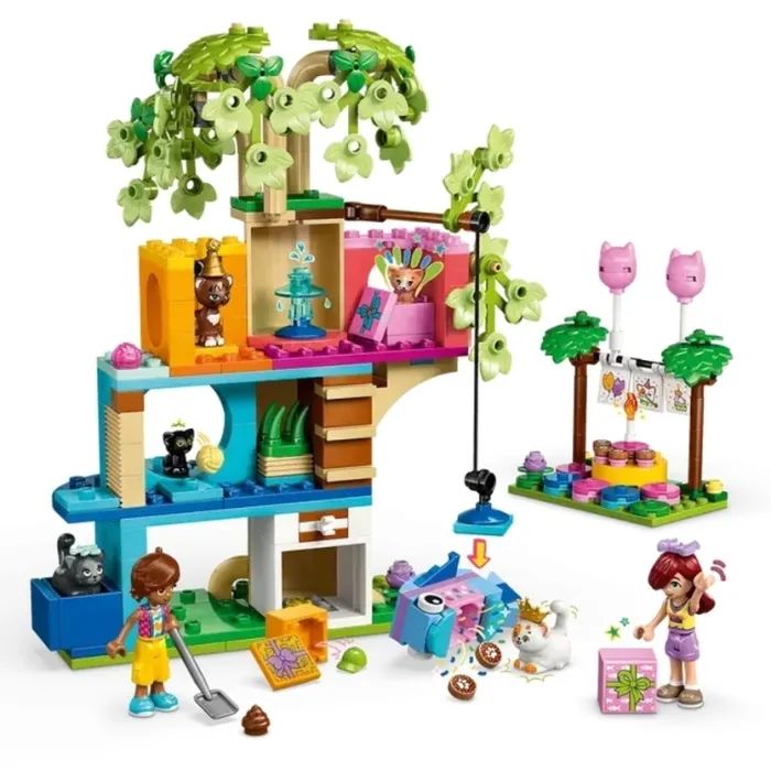 Конструктор LEGO Friends День рождения кота и дом на дереве (42666) изображение 3