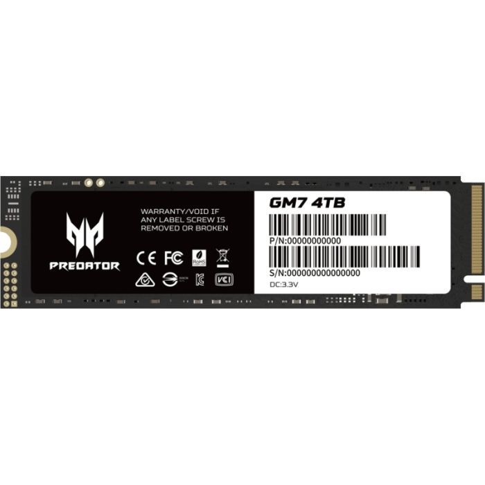 Накопичувач SSD M.2 2280 2TB GM7 Acer Predator (BL.9BWWR.119) зображення 5