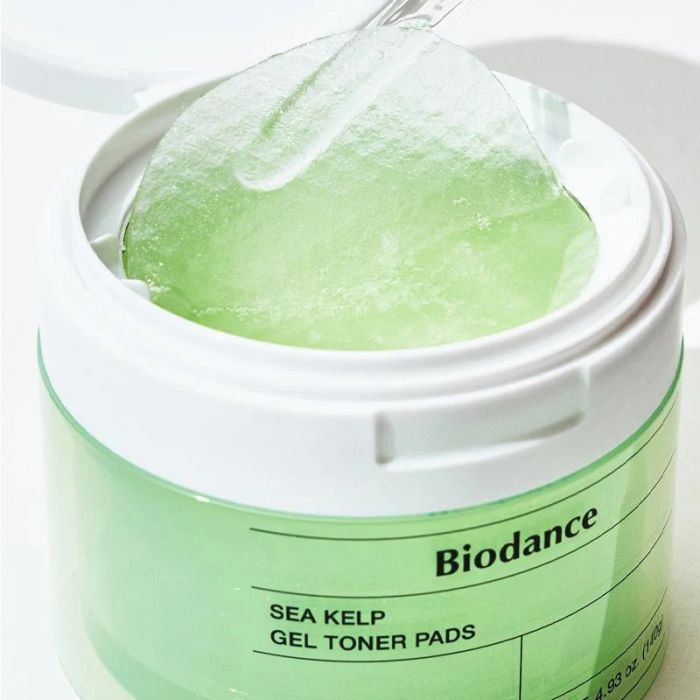 Патчи для лица Biodance Sea Kelp Gel Toner Pads 60 шт. (8809891183678) изображение 3