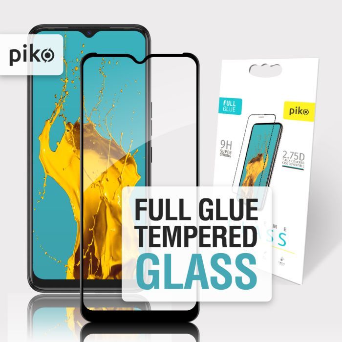 Скло захисне Piko Full Glue Tecno Spark 7 Black (1283126515217) зображення 5