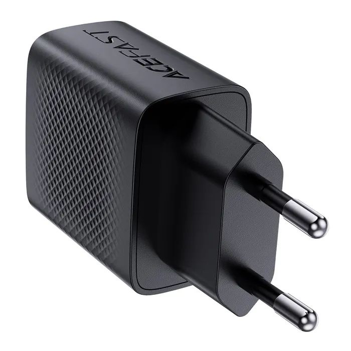 Зарядний пристрій Acefast A82 USB-C PD20W GaN Black (6974316283232) зображення 3