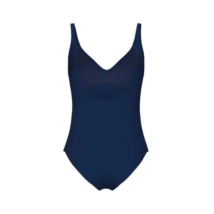 Купальник Arena Swimsuit Victoria U Back Solid 008868-700 темно-синій 42 (3468337533528) изображение 8