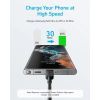 Дата кабель USB-C to USB-C 1.8m nylon 322 black Anker (A81F6G11) изображение 4