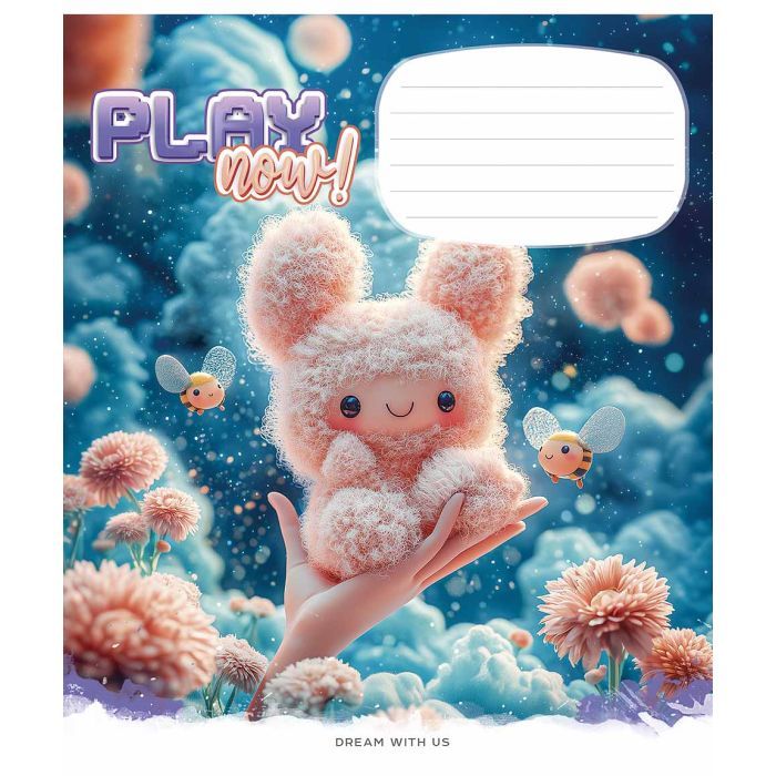 Тетрадь Школярик Play now 12 листов клетка (012-3556K) изображение 4