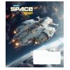 Зошит Школярик Space ship 48 аркушів клітинка (048-3435K) зображення 5