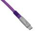 Дата кабель USB-C + USB A to USB-C 1.0m Double-Sleeved Geek purple Keychron (CAB23_KEYCHRON) изображение 3