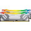 Модуль памяти для компьютера DDR5 48GB (2x24GB) 8800 MHz Renegade RGB White/Silver Kingston Fury (ex.HyperX) (KF588CU42RWAK2-48) изображение 2