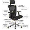 Офисное кресло Mealux Q1 Air Black (HF-Q1 M/B) изображение 2