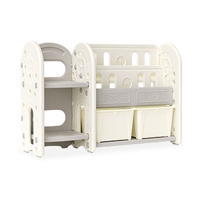 Детский стеллаж Mealux Kubik White (KD-E053 White)