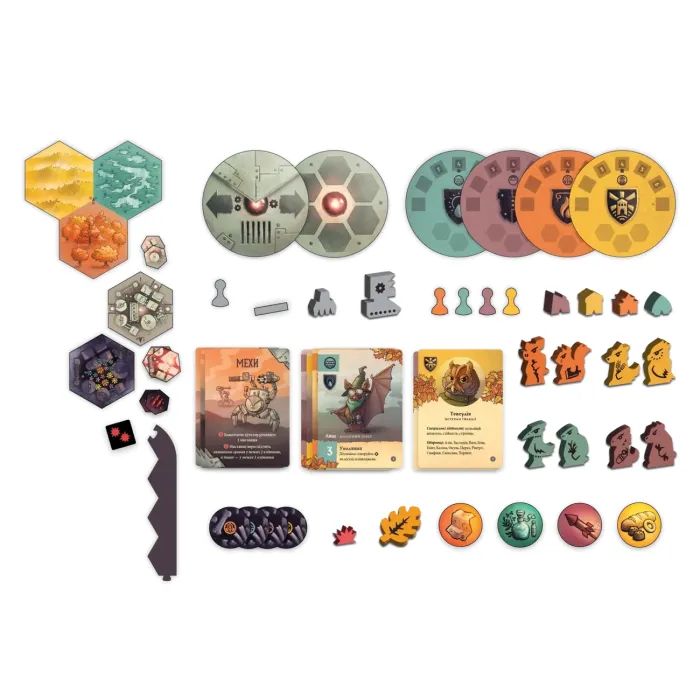 Настільна гра Geekach Games Оборонці нетрів (Defenders of the Wild) (укр.) (GKCH216dw) зображення 2