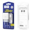 Зарядное устройство HOCO C72A USB + cable USB to USB-C 10.5W White (Hoco C72AW/Tc) изображение 4