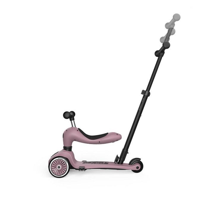 Самокат Scoot&Ride Highwaykick-1 Push and Go пастельно-бузкови (SR-240527-WILDBERRY) изображение 3