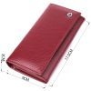 Гаманець ST Leather З натуральної шкіри Бордовий (23085) зображення 3