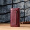 Гаманець ST Leather З натуральної шкіри Бордовий (23085) зображення 9