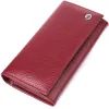 Гаманець ST Leather З натуральної шкіри Бордовий (23085)